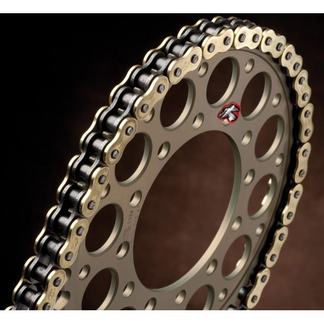 Ланцюг приводний Renthal 525 G&B R4/118L Gold/Black
