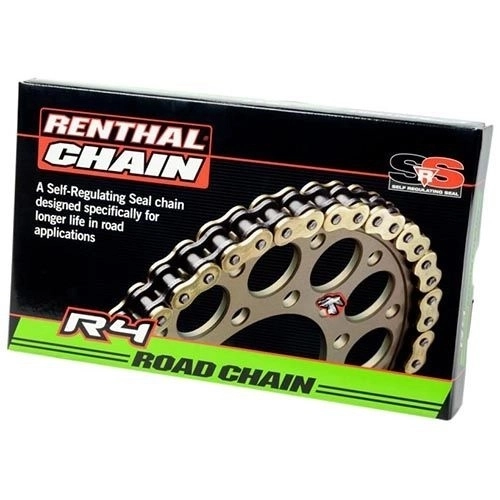 Ланцюг приводний Renthal 530 G&B R4-2/114L Gold/Black
