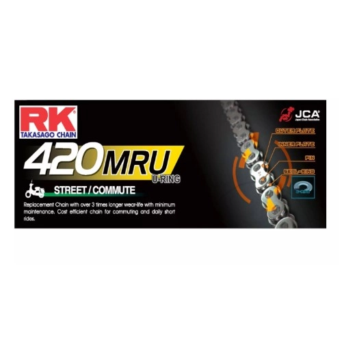 Ланцюг приводний RK 420 MRU/142 Silver
