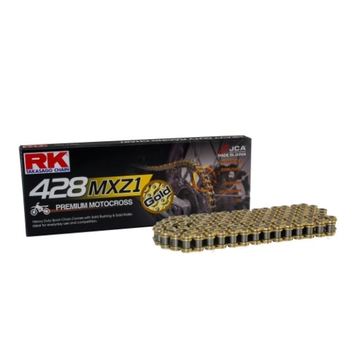 Цепь приводная RK 428 G&B MRU2/136 Gold/Black