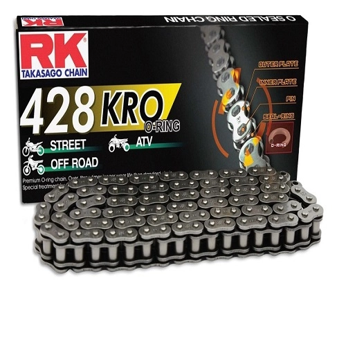 Ланцюг приводний RK 428 KRO/140 Silver