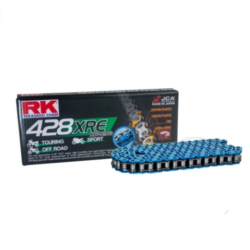 Цепь приводная RK 428 XRE/130 Blue