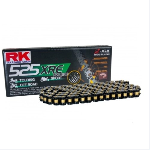 Цепь приводная RK 525 XRE/108 Black