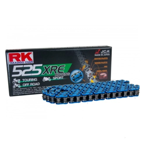 Цепь приводная RK 525 XRE/114 Blue