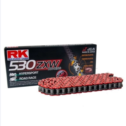Цепь приводная RK 525 ZXW/110 Red