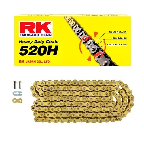 Ланцюг приводний RK GS 520 H/120 Gold/Black