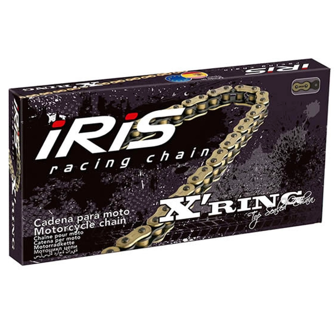 Ланцюг приводний Iris 525 G&B XR/110 Gold/Black