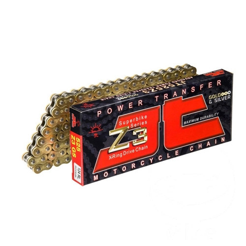 Ланцюг приводний JT 525 Z3/124 Gold/Silver