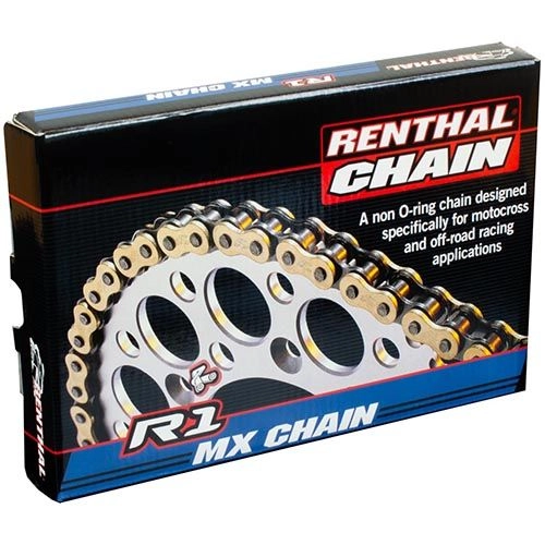 Ланцюг приводний Renthal 428 G&B R1/120 Gold/Black