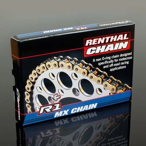 Ланцюг приводний Renthal 428 G&B R1/120 Gold/Black