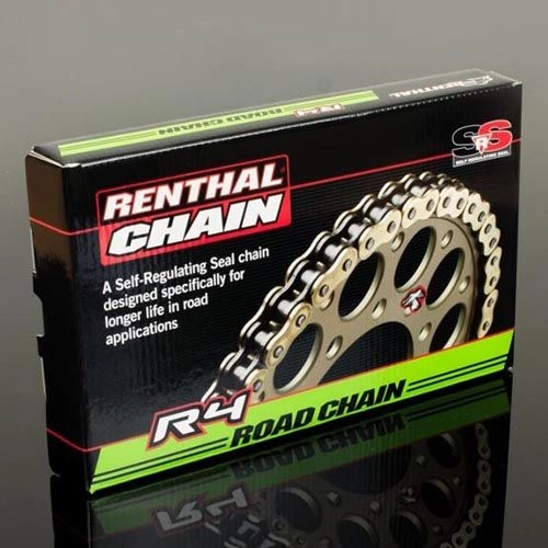 Ланцюг приводний Renthal 520 G&B ATV R4-2/114 Gold/Black