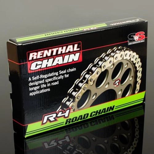 Цепь приводная Renthal 525 G&B ATV R4-2/120 Gold/Black