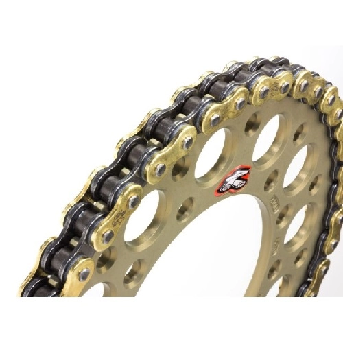 Ланцюг приводний Renthal 520 G&B R3-3/116L Gold/Black