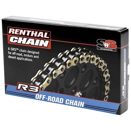 Ланцюг приводний Renthal 520 G&B R3-3/118 Gold/Black