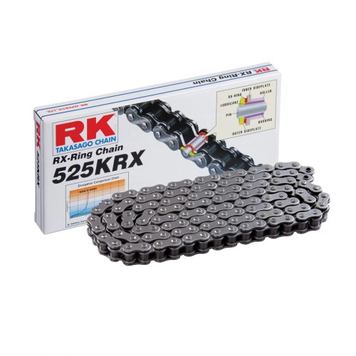 Ланцюг приводний RK 525 KRX/106 Silver