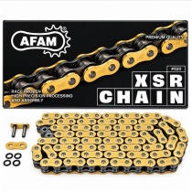 Цепь приводная Afam 520 G&B XSR/126 Gold/Black