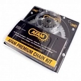 Комплект цепи и звезд Afam SLK Steel Drive Kit KTM
