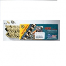 Цепь приводная CZ 428 G&G MX/130 Gold