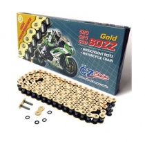 Цепь приводная CZ 525 G&G SDZZ/120 Gold