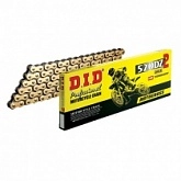Цепь приводная DID 520 G&B DZ2/116RB Gold/Black