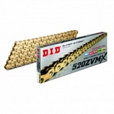 Цепь приводная DID 520 G&G ZVMX/116LE Gold