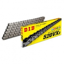 Цепь приводная DID 520 VX3/116FB Silver