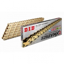 Цепь приводная DID 525 G&G ZVMX2/110LE Gold