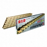 Цепь приводная DID 525 G&G ZVMX2/126 Gold