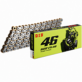 Цепь приводная DID 525 VR46/110 Gold/Silver
