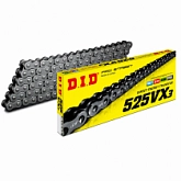 Цепь приводная DID 525 VX3/110FB Silver