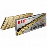 Цепь приводная DID 530 G&G ZVMX2/128 Gold