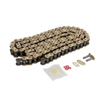 Цепь приводная JT 428 G&B HDR/126SL Gold/Black