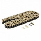 Цепь приводная JT 428 G&B HDR/128SL Gold/Black