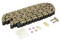 Цепь приводная JT 428 G&B HDR/132SL Gold/Black
