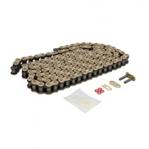 Цепь приводная JT 428 G&B HDR/144SL Gold/Black