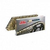 Цепь приводная JT 428 G&B HRO/120 Gold/Black