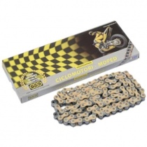 Цепь приводная Regina 420 G&B OROY/110 Gold/Black
