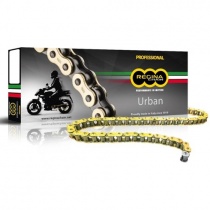 Цепь приводная Regina 420 G&B OROY/144 Gold/Black
