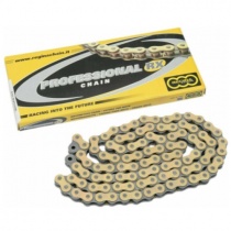 Цепь приводная Regina 420 G&B RX3/128 Gold/Black