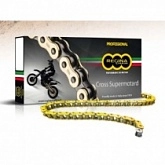 Цепь приводная Regina 520 G&B RX3/112 Gold/Black