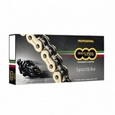 Цепь приводная Regina 520 G&B ZRP2/120 Gold/Black