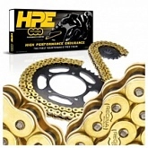 Цепь приводная Regina 525 G&B HPE/122 Gold/Black