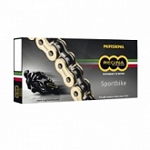 Цепь приводная Regina 530 G&B ZRP2/108 Gold/Black