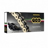 Цепь приводная Regina 530 G&B ZRP2/108 Gold/Black