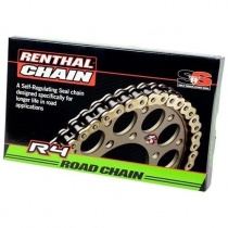Цепь приводная Renthal 530 G&B R4-2/114L Gold/Black