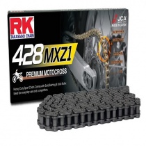 Цепь приводная RK 428 MXZ1/136 Silver
