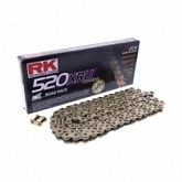 Цепь приводная RK 520 G&B XRU/120 Gold/Black