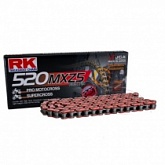 Цепь приводная RK 520 MXZ5/116 Red