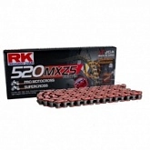 Цепь приводная RK 520 MXZ5/116 Red