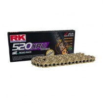 Цепь приводная RK 520 XRU/122 Gold/Black